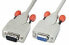 Lindy 0,5m RS232 Cable - 0.5 m - 9-pin D-Sub M - 9-pin D-Sub FM - Male/Female - Grey