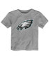 ფოტო #1 პროდუქტის Toddler Boys and Girls Heather Gray Philadelphia Eagles Primary Logo T-shirt