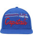 ფოტო #4 პროდუქტის Men's Blue Washington Capitals Retro Lock Up Snapback Hat