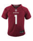 Фото #2 товара Preschool Boys and Girls Kyler Murray Cardinal Arizona Cardinals Game Jersey