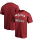 Фото #1 товара Men's Cardinal Arizona Cardinals Victory Arch T-shirt