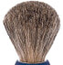 Essential Russian grey shaving brush - Night Blue