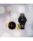 ფოტო #6 პროდუქტის Unisex Swiss Museum Classic Black PVD Stainless Steel Bracelet Watch 40mm