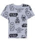 ფოტო #1 პროდუქტის Toddler and Little Boys Short Sleeve Graphic T-shirt