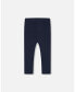 Фото #3 товара Baby Girls Baby Rib Leggings Navy