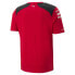 Puma Sf Team Logo Crew Neck Short Sleeve T-Shirt Mens Red Casual Tops 76341801