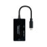 Фото #3 товара Адаптер USB C — VGA/HDMI/DVI NANOCABLE 10.16.4301-ALL 20 cm Чёрный 4K Ultra HD