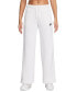 ფოტო #1 პროდუქტის Women's Sportswear Club Fleece Mid-Rise Wide-Leg Sweatpants