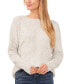 Фото #1 товара Women's Rhinestone Embellished Crewneck Sweater