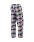 Women's Navy, Red New England Patriots Accolade Flannel Pants
