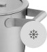 Фото #13 товара WMF Comfort Line 5-Piece Induction Saucepan Set with Glass Lid, Matt Cromargan Stainless Steel, Scale, Stackable Pots Set, Uncoated