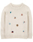 Baby Embroidered Camping Sweatshirt 24M