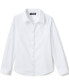 ფოტო #2 პროდუქტის Big Girls School Uniform No Gape Long Sleeve Stretch Shirt