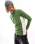 Фото #1 товара Columbia Klamath Range II half zip fleece in canteen green