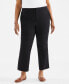 Фото #3 товара Plus Size Mid-Rise Straight Leg Pants, Created for Macy's