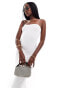 Фото #1 товара ASOS DESIGN soft touch cami midi dress in white