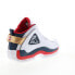 Фото #22 товара Fila Grant Hill 2 Game Break Mens White Leather Athletic Basketball Shoes