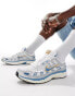 Nike P-6000 trainers in white and blue