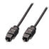 Lindy TosLink Budget opt. SPDIF 1m - TosLink - Male - Male - 1 m - Black