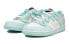 【定制球鞋】 Nike Dunk Low SE 冰雪奇缘 圣诞节 雪花 浪漫 礼物 低帮 板鞋 GS 清新蓝 / Кроссовки Nike Dunk Low DN3351-001