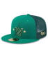 ფოტო #1 პროდუქტის Men's Kelly Green Washington Nationals 2023 St. Patrick's Day 59FIFTY Fitted Hat