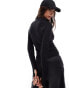 TALA Skinluxe zip through jacket in black