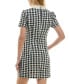 ფოტო #2 პროდუქტის Juniors' Imitation Pearl Embellished-Collar Shift Dress