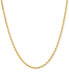 ფოტო #1 პროდუქტის Sparkle Rope 24" Chain Necklace (2mm) in 14k Gold