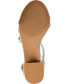 ფოტო #5 პროდუქტის Women's Bella Strappy Block Heel Dress Sandals