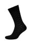 Erkek Çizgili 5'li Pamuklu Uzun Çorap C0172axns