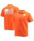 ფოტო #2 პროდუქტის Men's Orange Clemson Tigers Slack Tide Camp Button-Up Shirt
