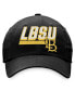 Men's Black Long Beach State 49ers Slice Adjustable Hat