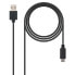 Фото #1 товара NANOCABLE Nanowire USB-A Male 2.0 To USB-C Male 2.0 cable 2 m