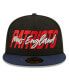 Фото #3 товара Men's Black, Navy New England Patriots 2022 NFL Draft On Stage 59FIFTY Fitted Hat