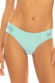 Фото #3 товара ISABELLA ROSE 295825 Maui Ribbed Tab Side Hipster Bikini Bottom, Chambray, L