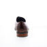 Фото #7 товара Zanzara Shaw ZZ1641C Mens Brown Leather Oxfords & Lace Ups Plain Toe Shoes