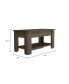 Фото #8 товара Karmen 1-Shelf Lid Top Storage Table Light Oak