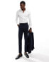 ASOS DESIGN skinny suit trousers in navy Синий, W30 L32 - фото #5