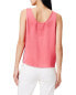 Nic+Zoe Satin Chiffon Scoop Tank Women's