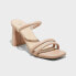 Фото #1 товара Women's Stacy Mule Heels - A New Day Light Brown 7.5