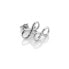 Silver earrings Hot Diamonds Infinity DE390