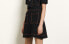 Фото #1 товара Sandro Elanna Knit Topstitching Mini Skirt Black 2 US M
