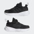 Детские кроссовки adidas Ozelle Running Lifestyle Elastic Lace with Top Strap Shoes (Черные)