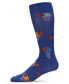 Men's Basketball Game Rayon from Bamboo Blend Novelty Crew Socks