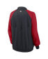 Women's Navy Washington Nationals Authentic Collection Team Raglan Performance Full-Zip Jacket