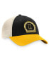 ფოტო #3 პროდუქტის Men's Black Iowa Hawkeyes Refined Trucker Adjustable Hat