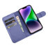 Фото #10 товара Чехол для смартфона ICARER кожаный iPhone 14 фиолетовый