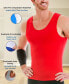 ფოტო #3 პროდუქტის Men's Big & Tall Compression Activewear Muscle Tank Top