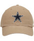 Фото #3 товара Men's Khaki Dallas Cowboys Primary Clean Up Adjustable Hat