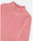 Фото #2 товара Big Girls Super Soft Brushed Mock Neck Top Pink